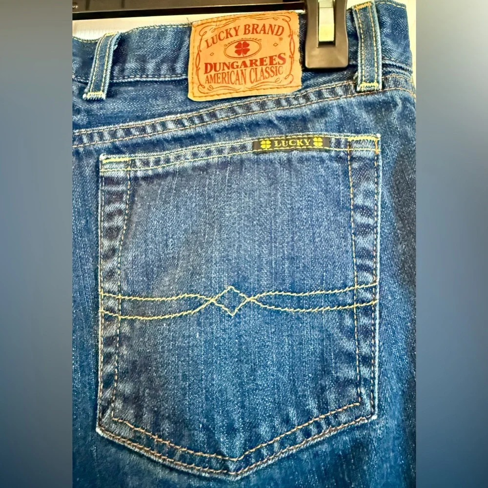 Lucky Brand Dungarees Vintage Bootcut Jeans Women's Size 4 27 Made In USA